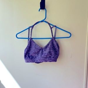 KTRNA purple girls sports bra - NWOT